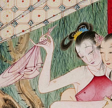 泗县-迫于无奈胡也佛画出《金瓶梅秘戏图》，却因此成名，其绘画价值不可估量